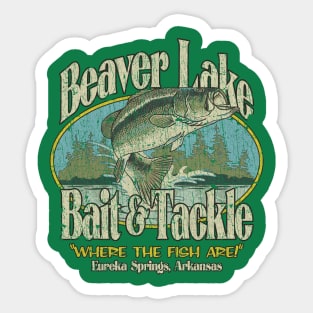 Beaver Lake Bait & Tackle 1973 Sticker